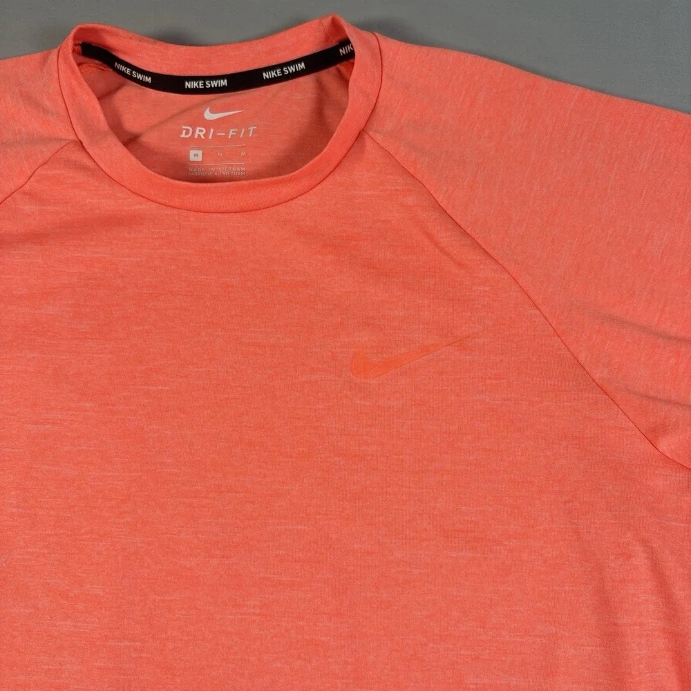 Nike Swim Dri Fit UPF 40+ Rash Guard Shirt Bundle Mens M Heather Swim Beach Lot